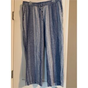 Old navy Wide leg linen pants